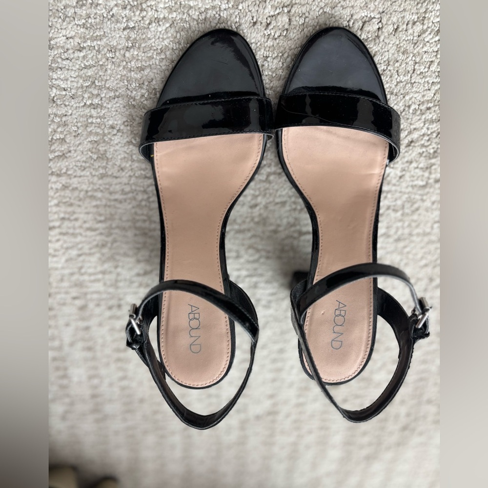 Abound Women's Black Patent Heels